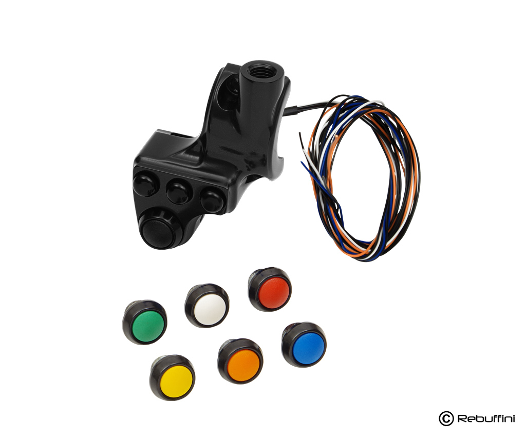 Switch housing for HarleyDavidson for RR90 clutch Rebuffini Cycles