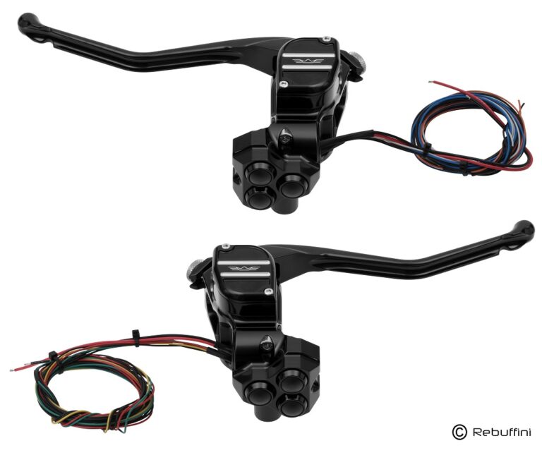 Radial hand controls set for Harley-Davidson – RR90 | Rebuffini Performance