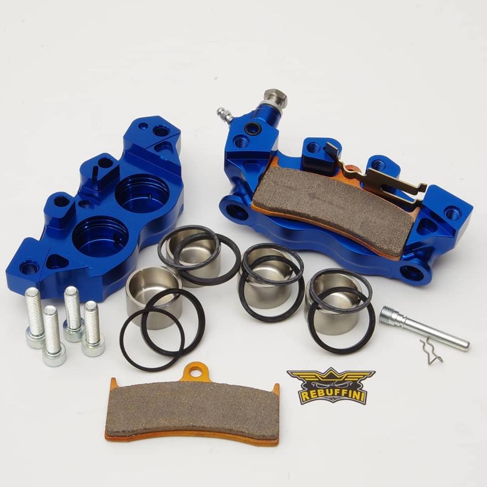 .Radial brake caliper for HarleyDavidson RR108 Rebuffini Cycles